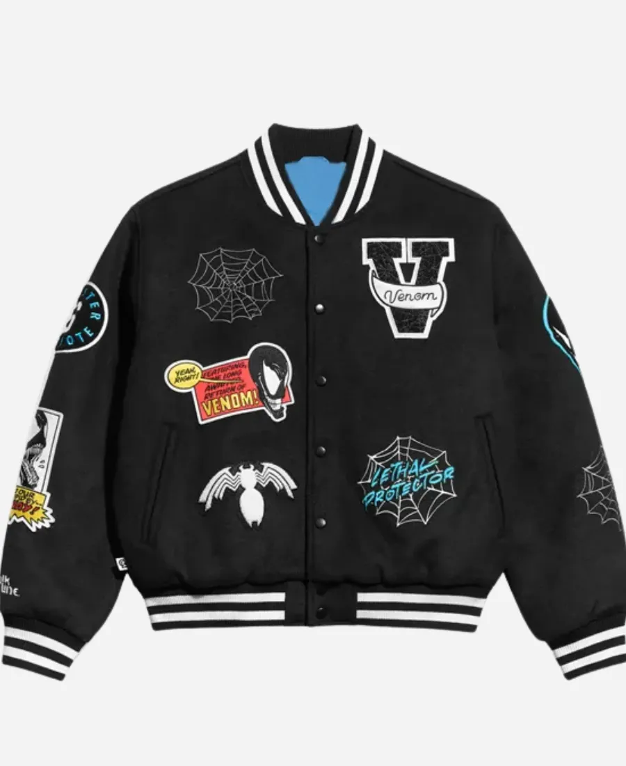 Venom Eddie Brock Varsity Jacket