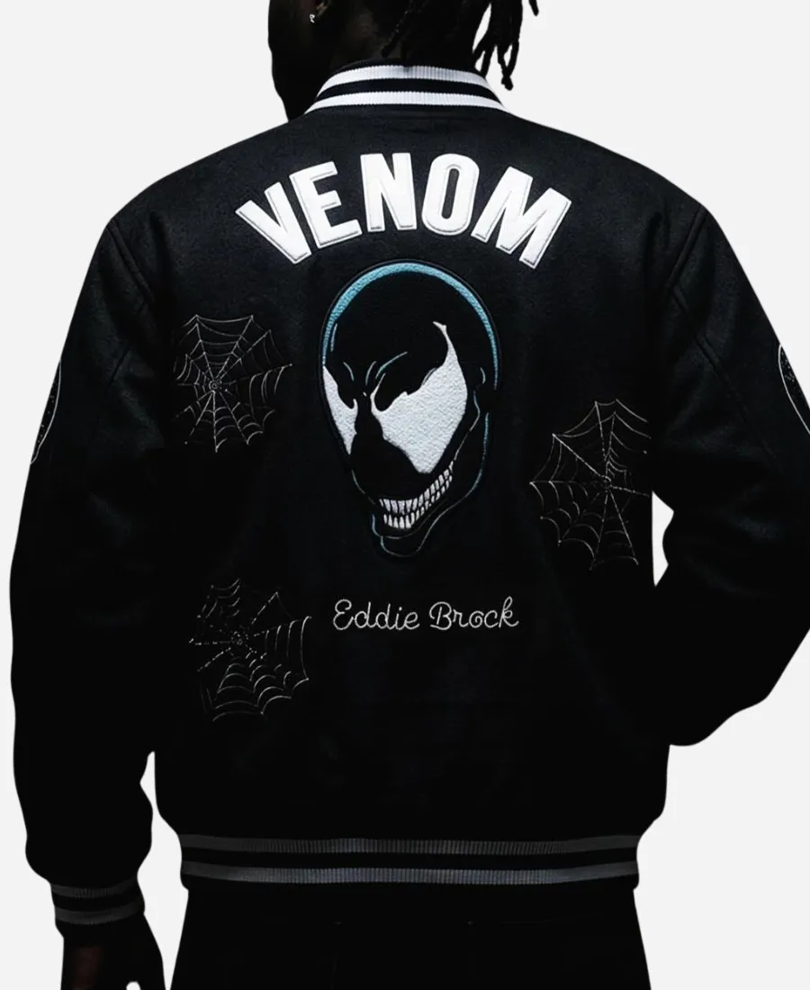 Venom Eddie Brock Varsity Jacket