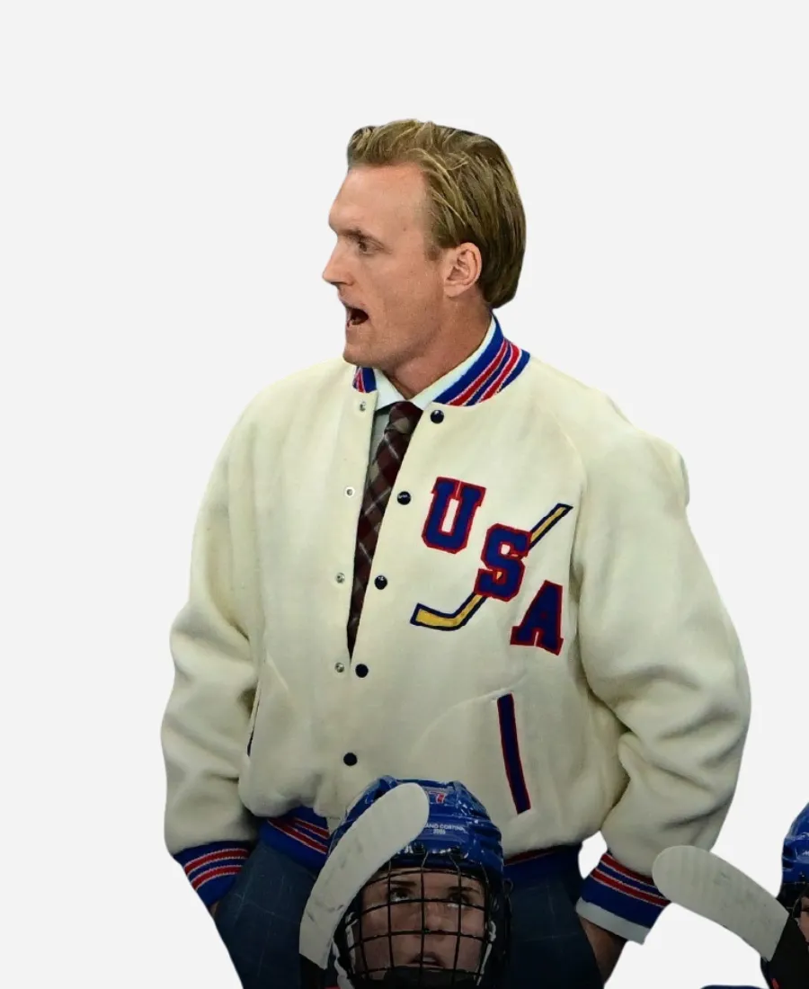 Hockey Team USA John Wroblewski Vintage Jacket