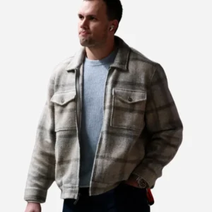 Super Bowl LX Checked Hunter Henry Jacket