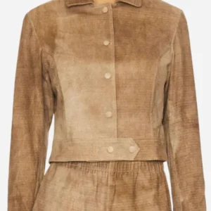 Justine-Lupe-Nobody-Wants-This-S02-Morgan-Brown-Suede-Leather-Jacket