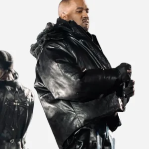 Kanye-West-Black-Puffer-Jacket
