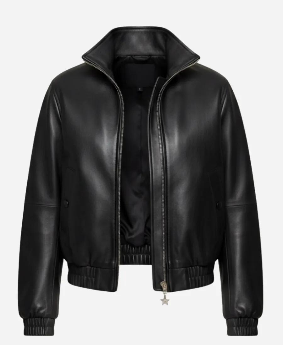 Kylie Jenner LA Event Leather Jacket