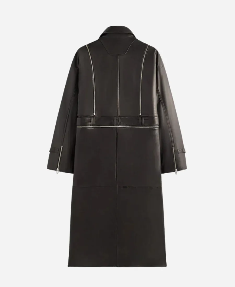 Lisa x Kith Spring 2026 Convertible Leather Coat