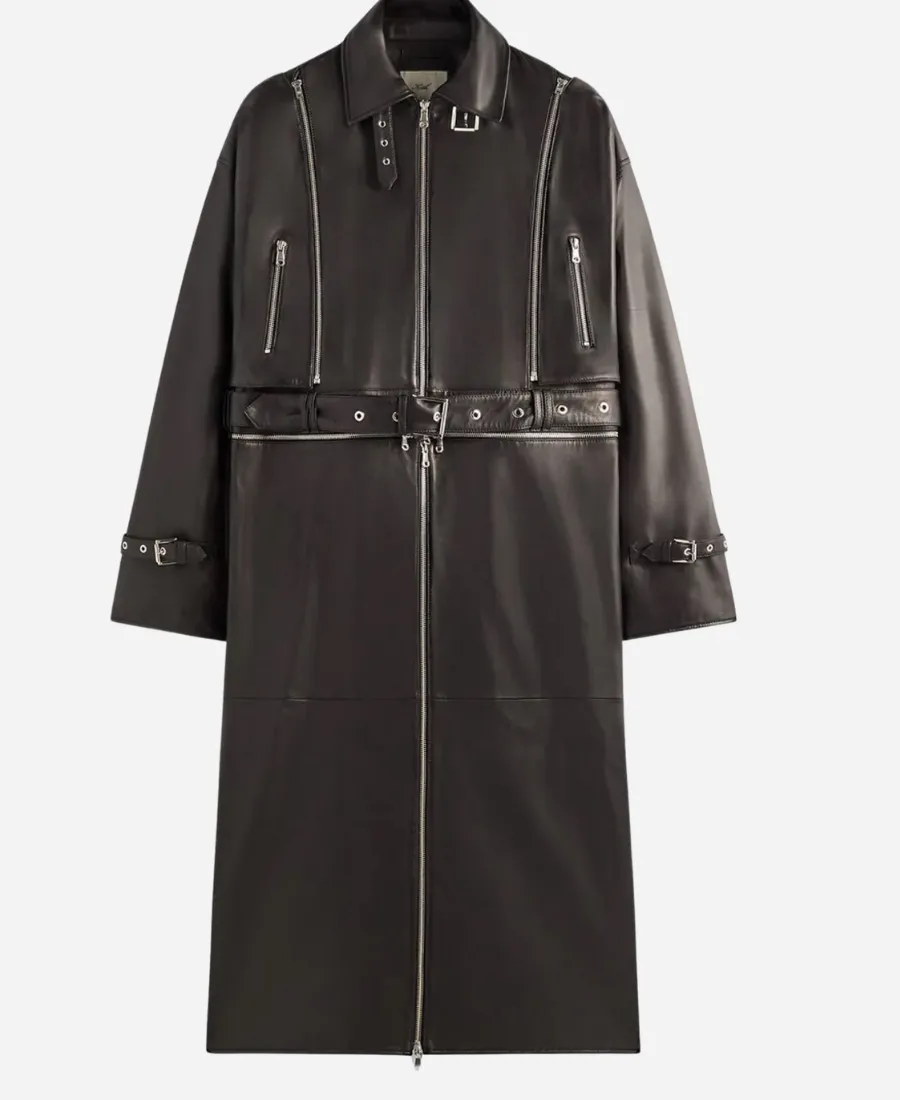 Lisa x Kith Spring 2026 Convertible Leather Coat