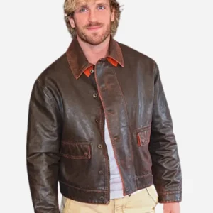 2026 Super Bowl LX Logan Paul Leather Jacket