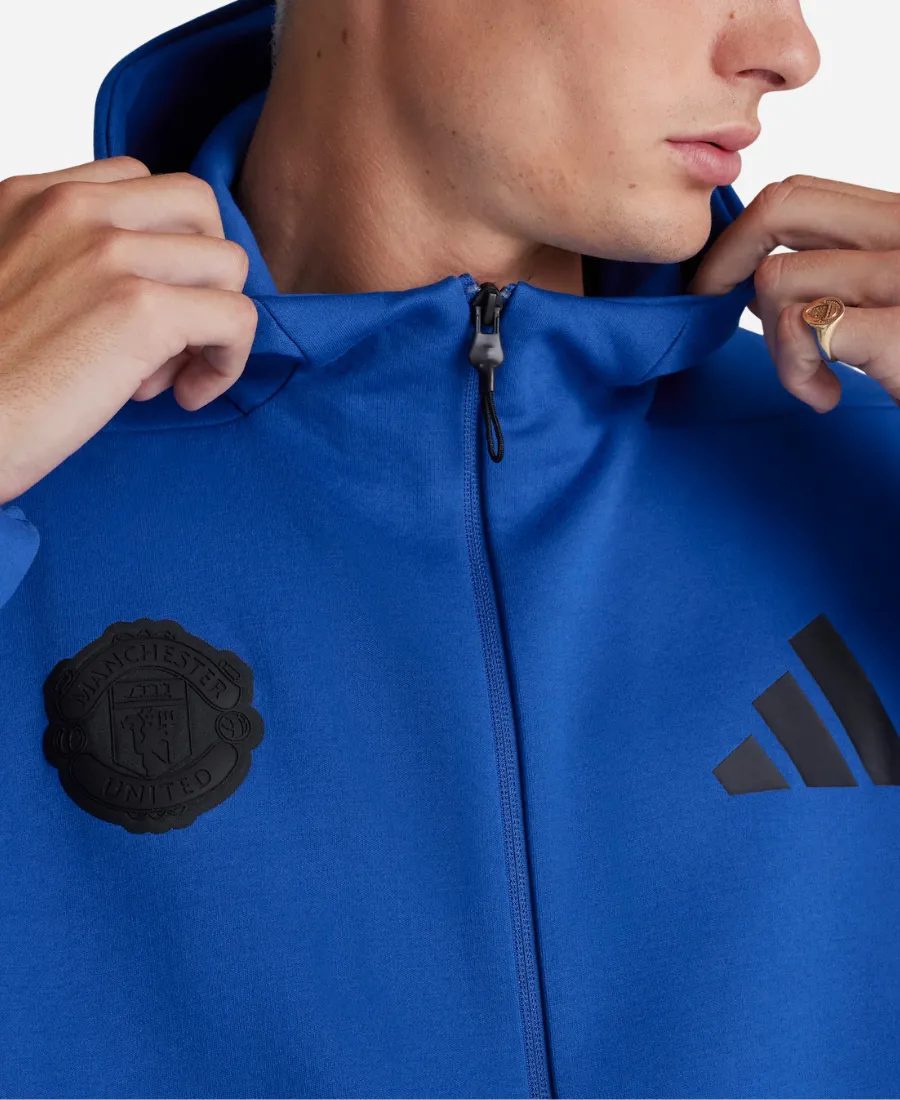 Manchester United x Adidas Z.N.E. Hooded Track Jacket