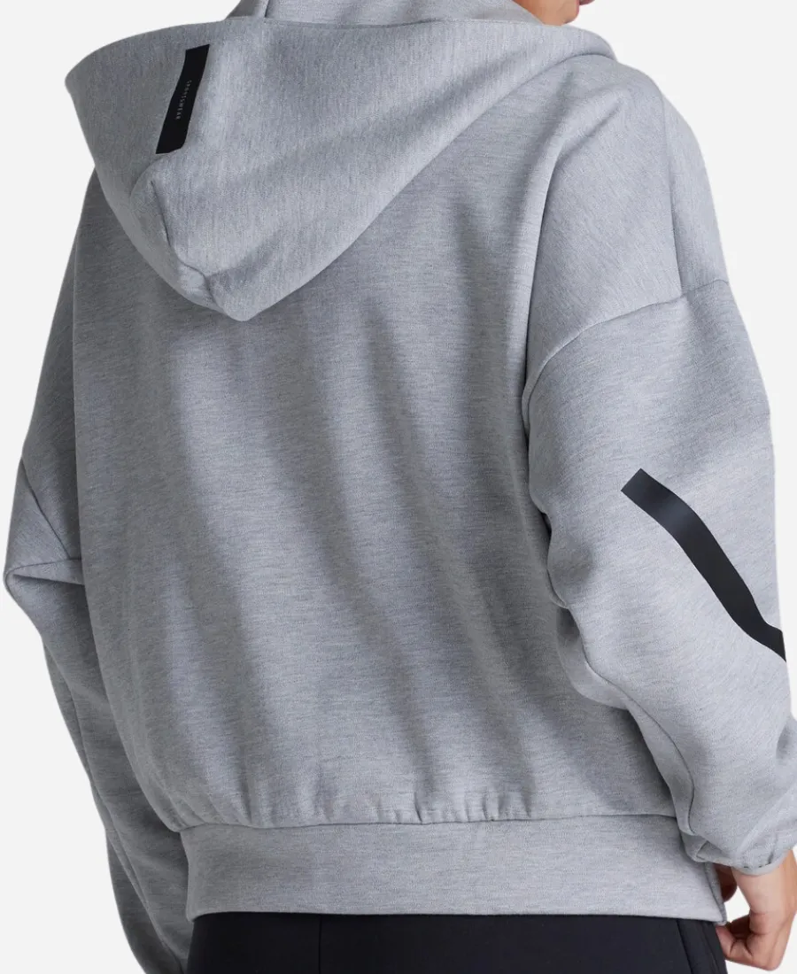 Manchester United x Adidas Z.N.E. Grey Hoodie