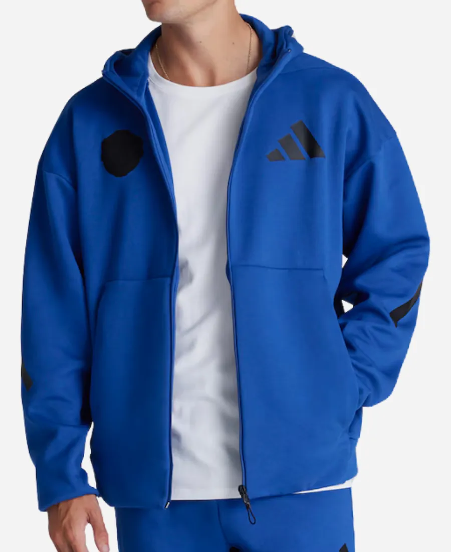 Manchester United x Adidas Z.N.E. Hooded Track Jacket
