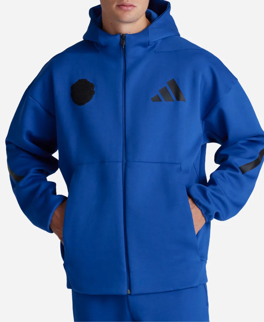 Manchester United x Adidas Z.N.E. Hooded Track Jacket