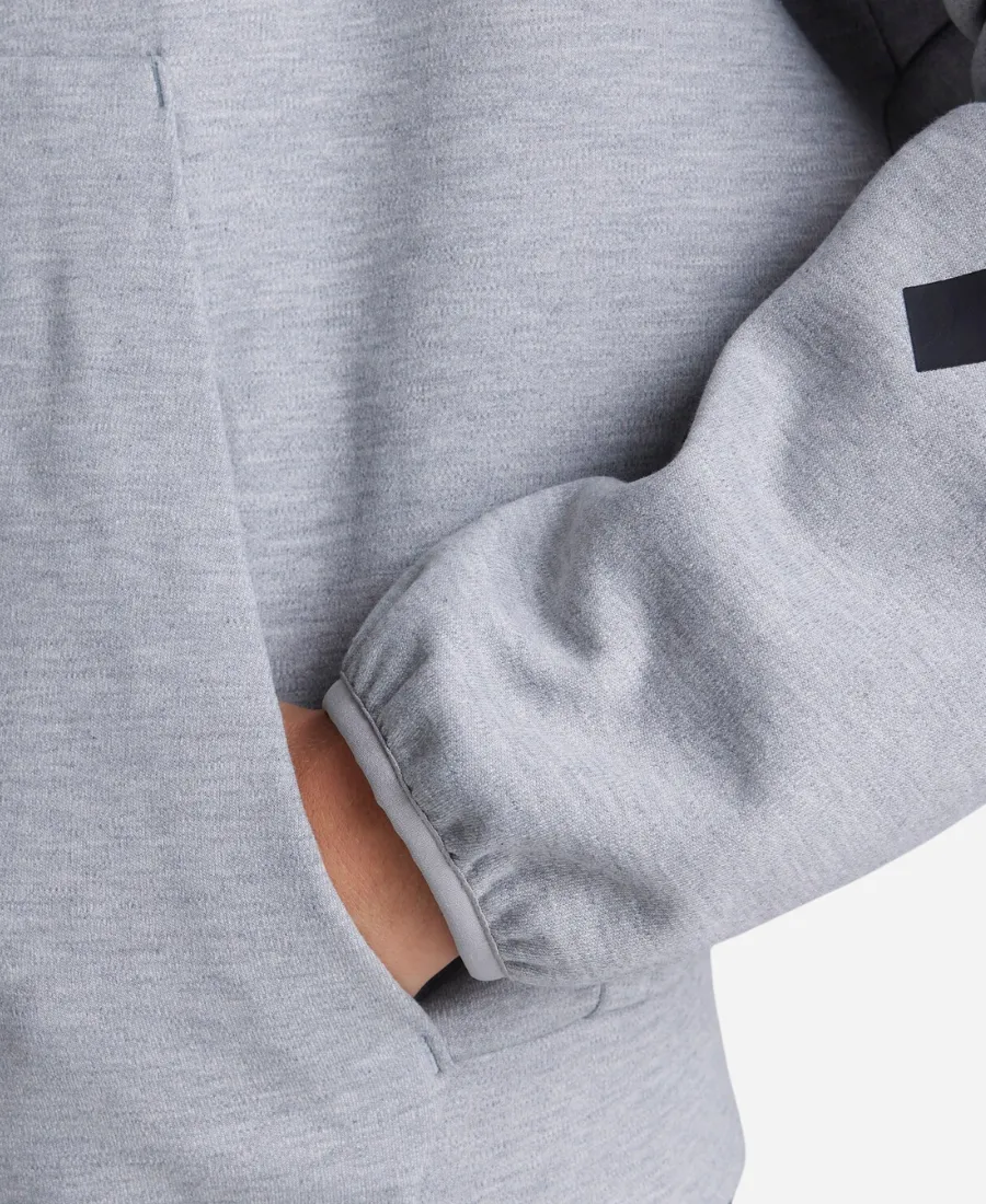 Manchester United x Adidas Z.N.E. Grey Hoodie