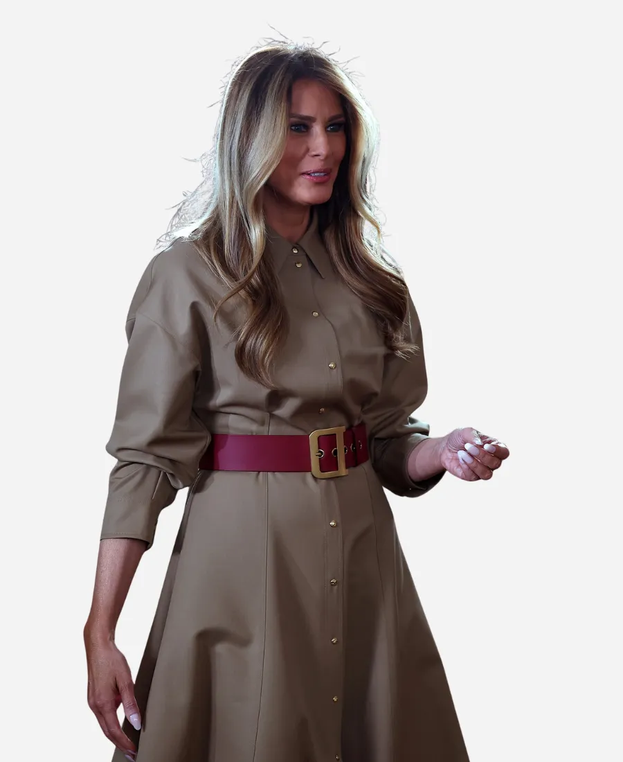 Melania Trump visits Children Coat