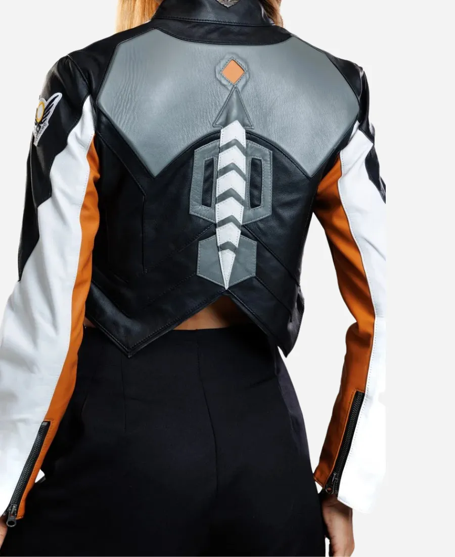 Mercy Overwatch Valkyrie Leather Jacket