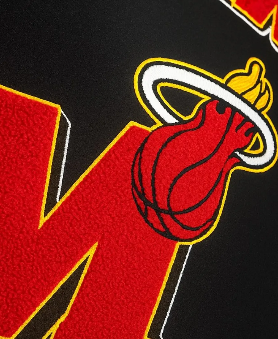Miami Heat Mashup Varsity Jacket