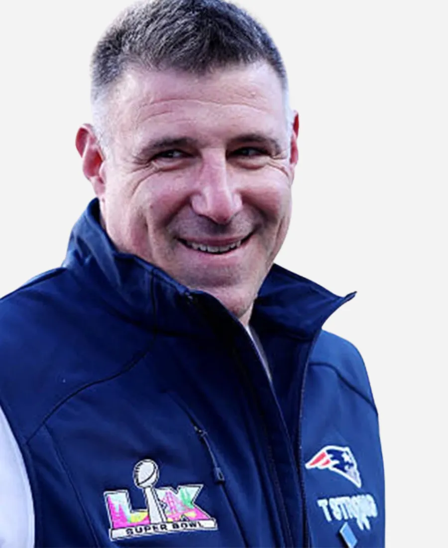 Mike Vrabel Patriots Super Bowl T Strong Vest