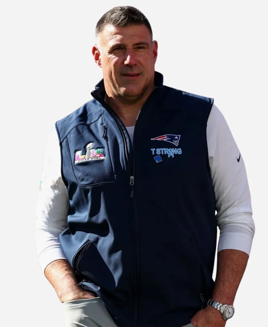 Mike Vrabel Patriots Super Bowl T Strong Vest