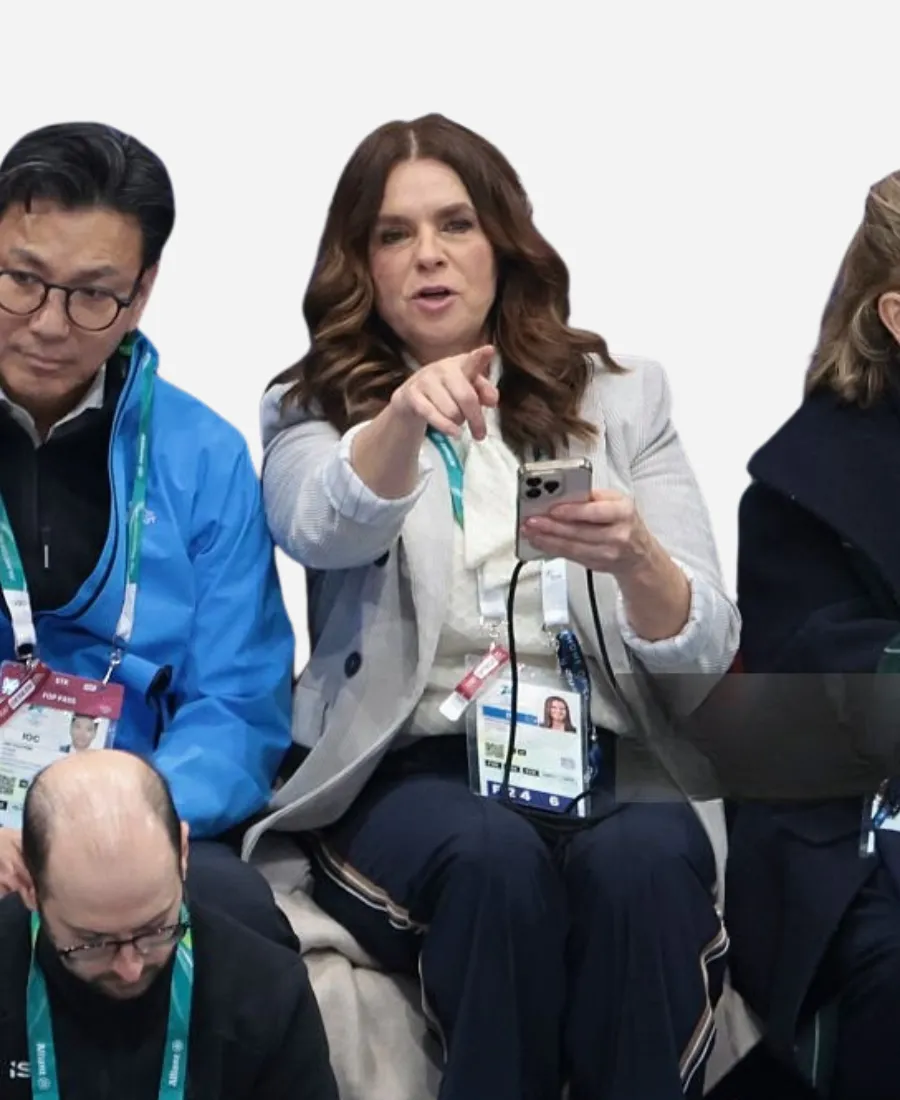Olympics 2026 Katherina Witt Trench Coat