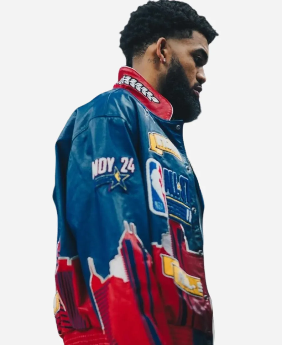 All Star Karl-Anthony Towns Leather Jacket