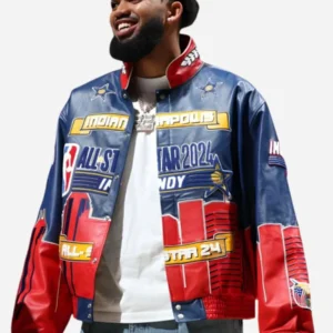 All Star Karl-Anthony Towns Leather Jacket