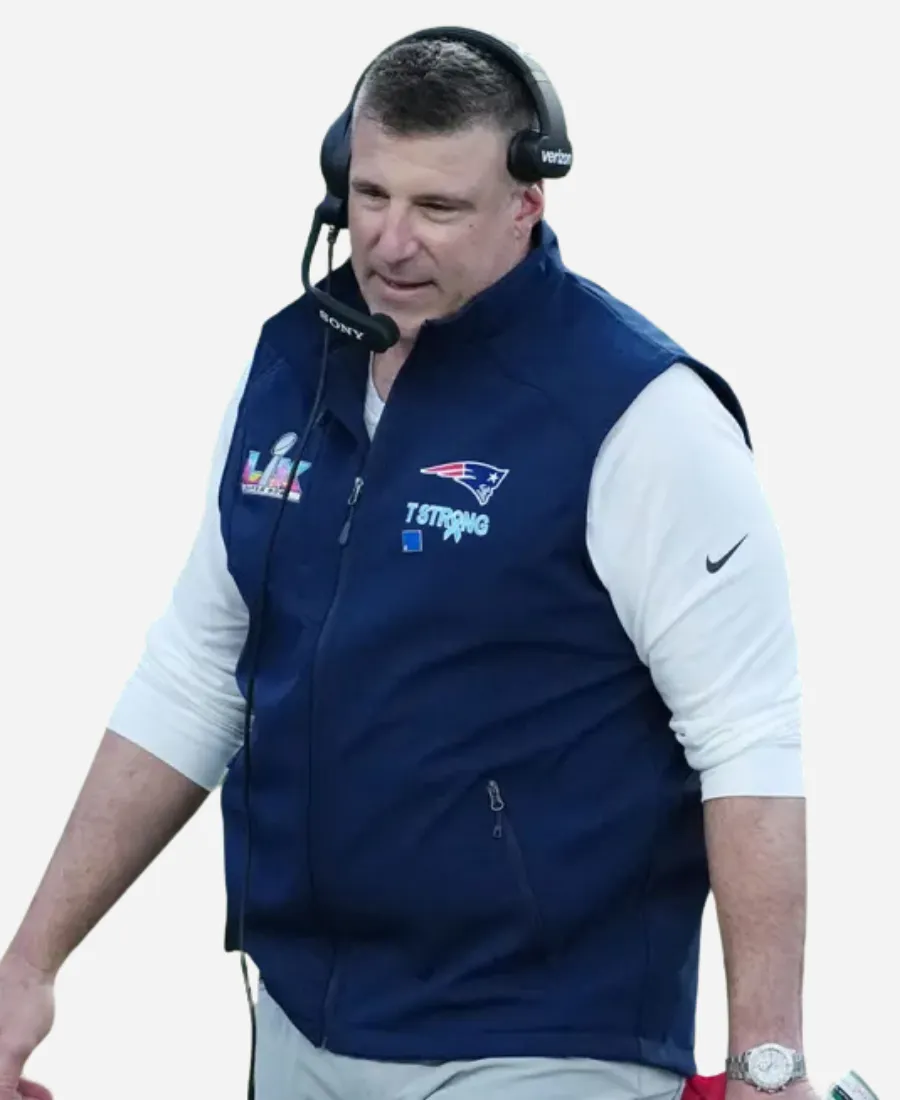 Mike Vrabel Patriots Super Bowl T Strong Vest