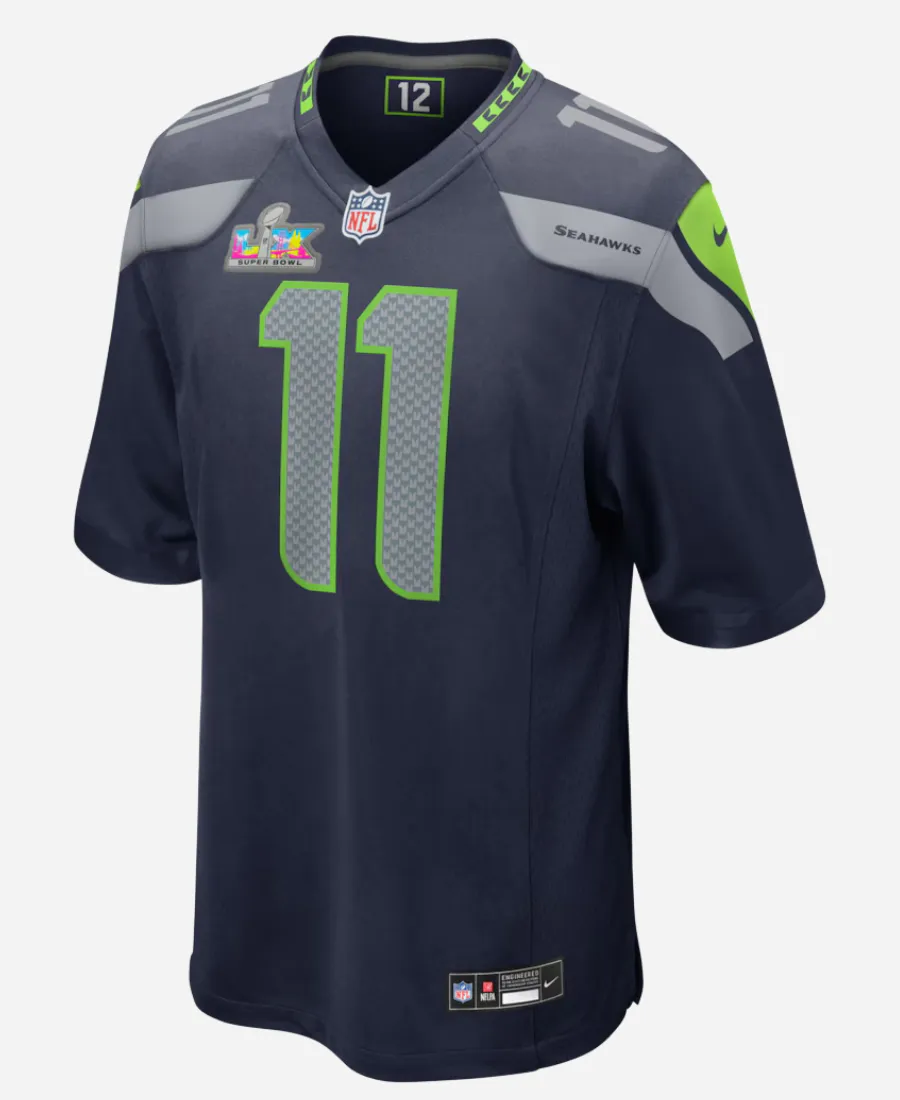 Smith-Njigba Seattle Seahawks Super Bowl Jersey
