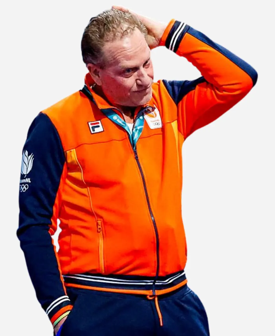 Olympics 2026 Rintje Ritsma Team Netherland Varsity Jacket
