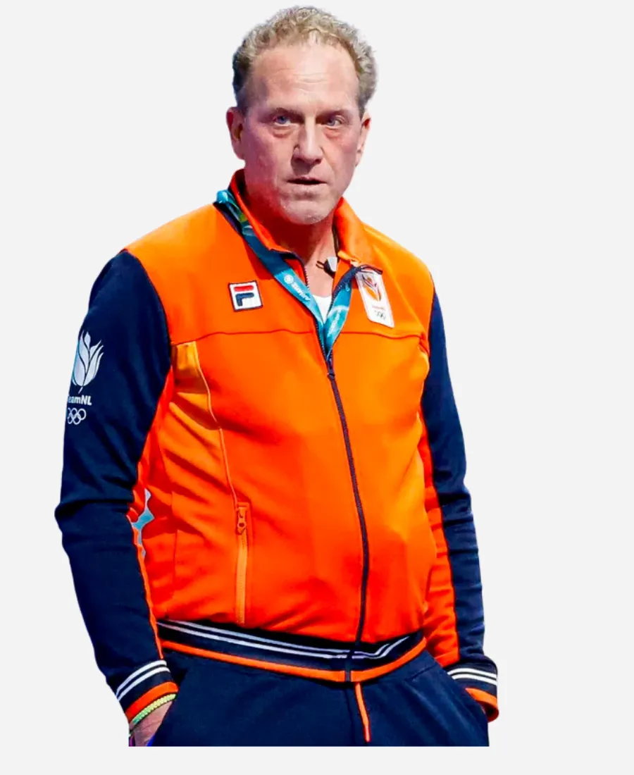Olympics 2026 Rintje Ritsma Team Netherland Varsity Jacket