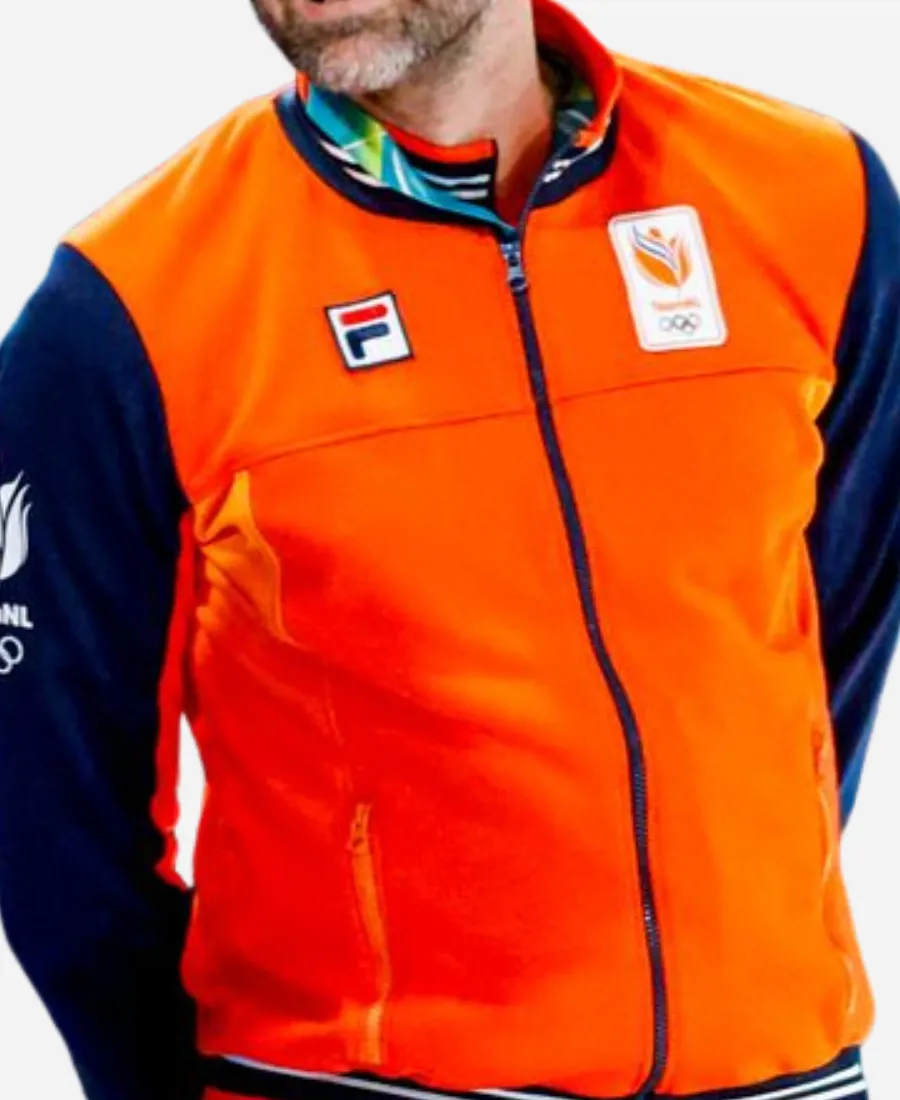 Olympics 2026 Rintje Ritsma Team Netherland Varsity Jacket