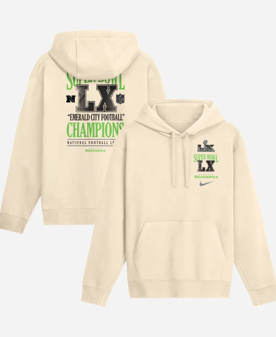 Seahawks Super Bowl Champions Long Ball Club Hoodie