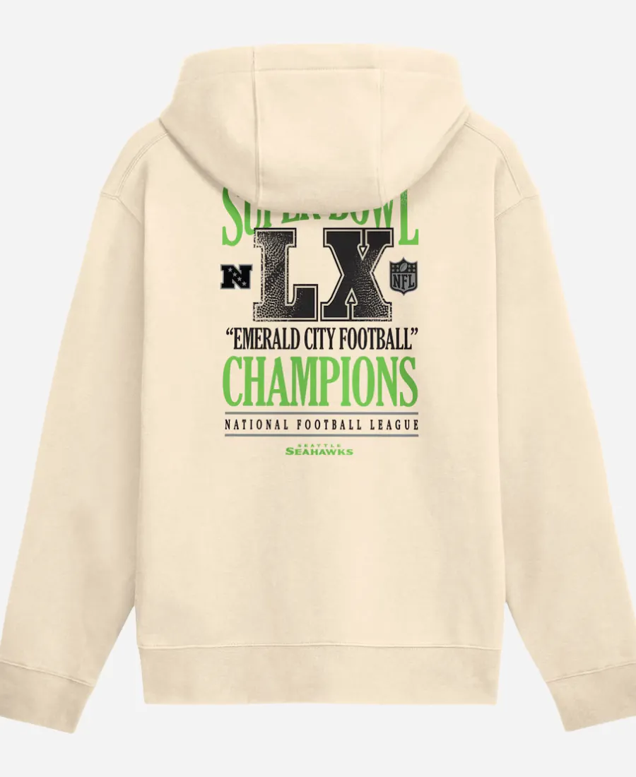 Seahawks Super Bowl Champions Long Ball Club Hoodie