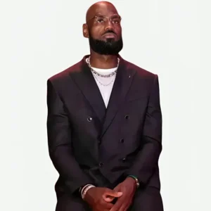 LeBron James Warriors V Lakers Black Blazer