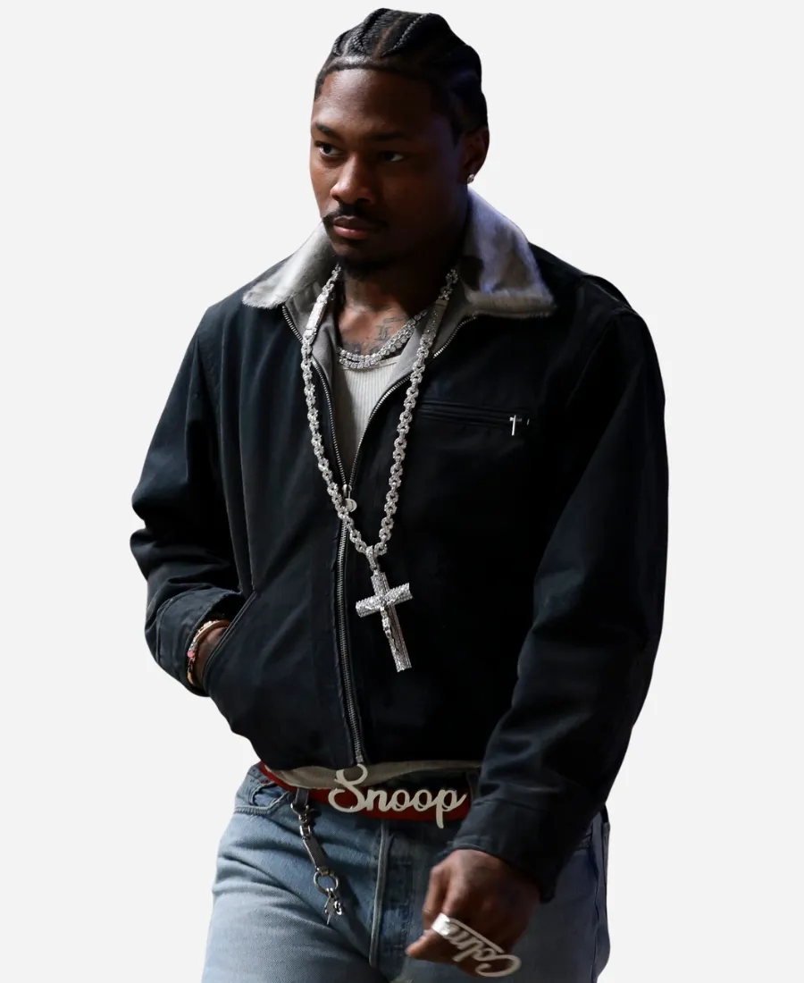 Super Bowl 2026 Stefon Diggs Jacket