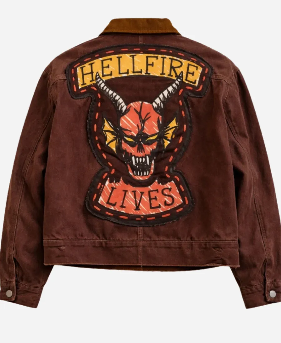 Stranger Things S05 Hellfire Lives Garage Jacket