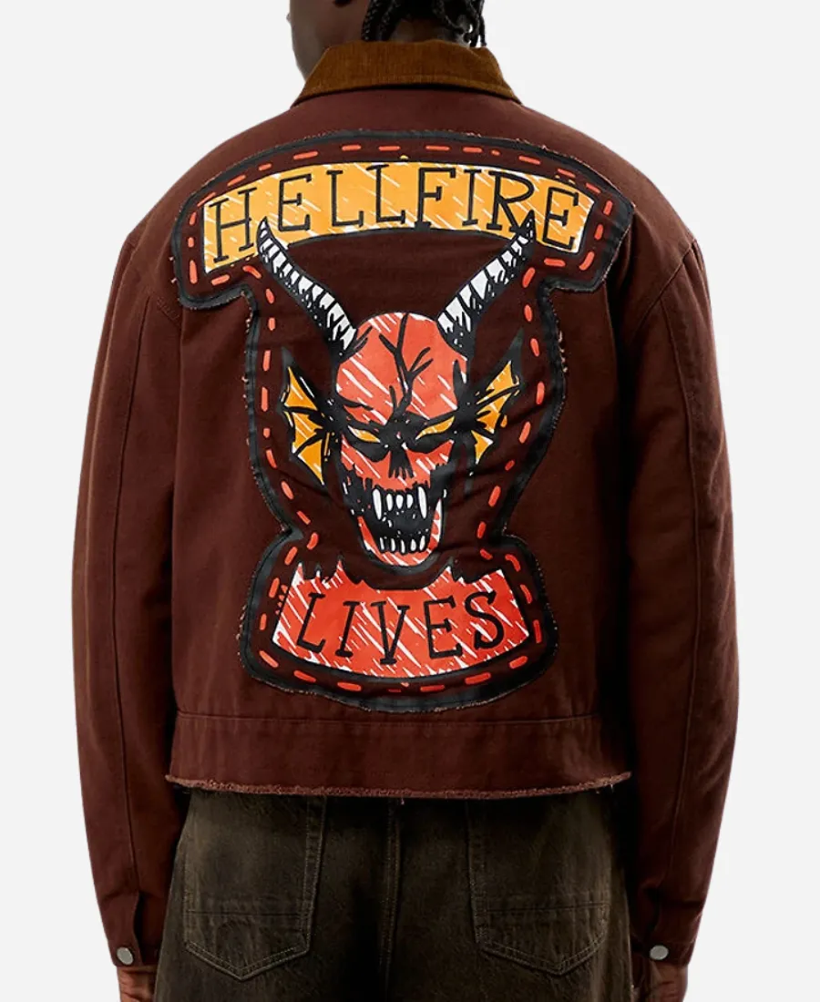 Stranger Things S05 Hellfire Lives Garage Jacket