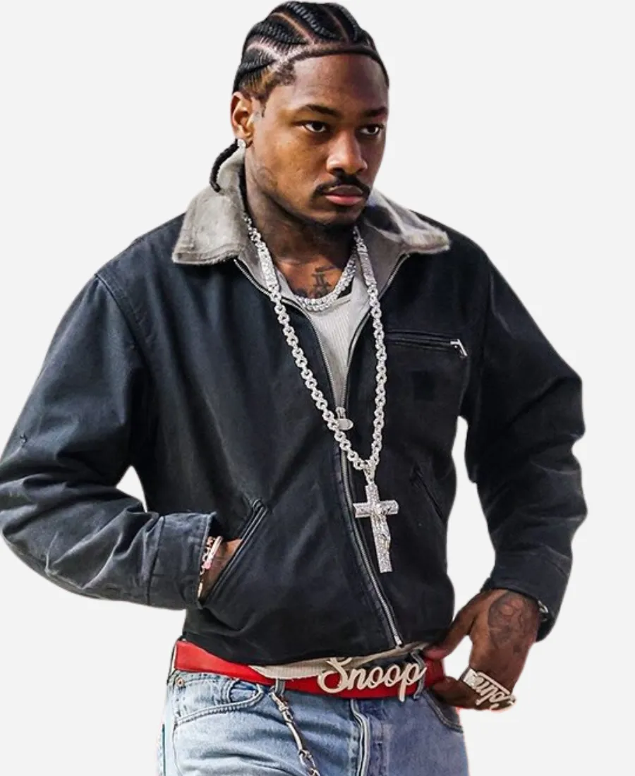 Super Bowl 2026 Stefon Diggs Jacket