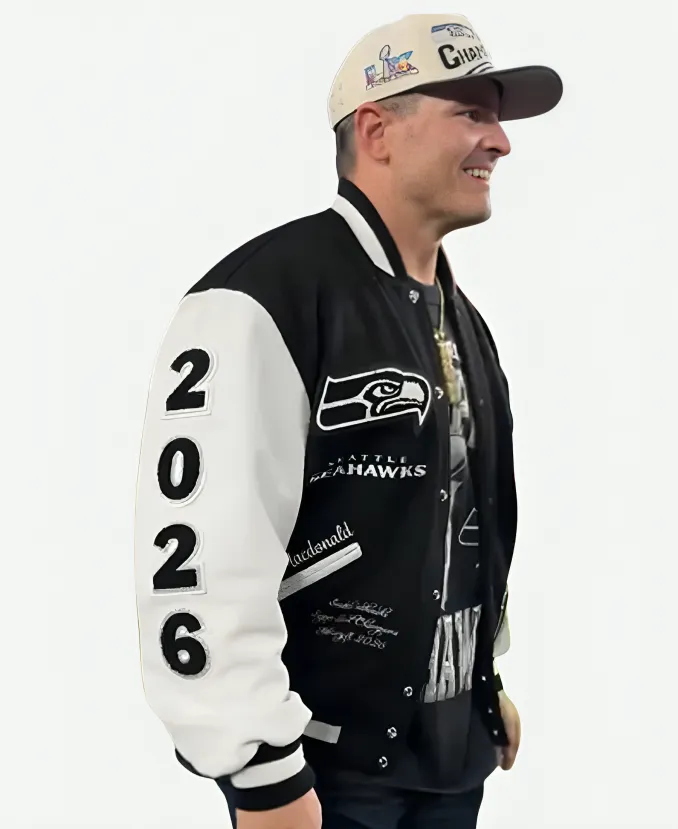 Super Bowl LX Mike Macdonald Jacket