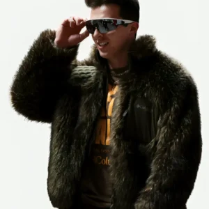 Super Bowl LX Tommy Devito Fur Jacket