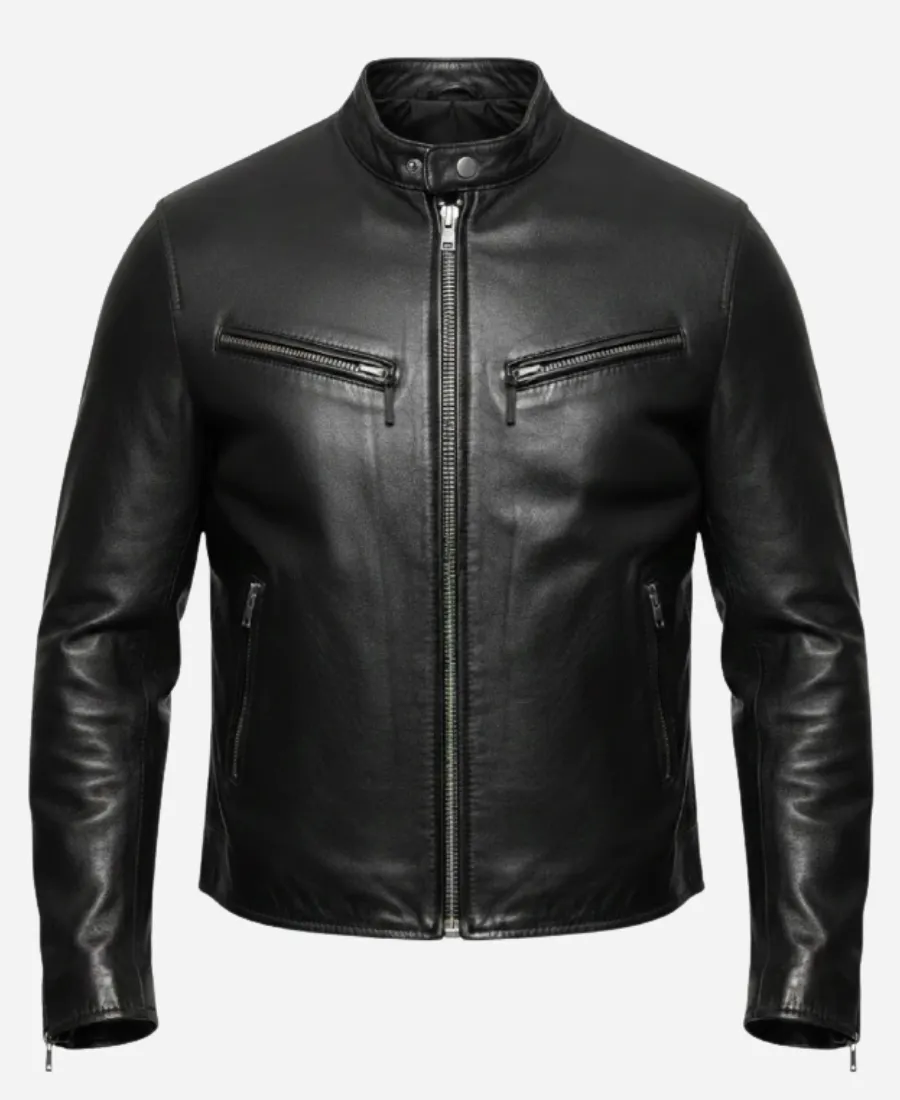 The Wrecking Crew 2026 Dave Bautista Leather Jacket