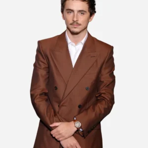 Timothée Chalamet 2026 Brown Suit