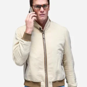 Super Bowl LX Tom Brady Beige Jacket
