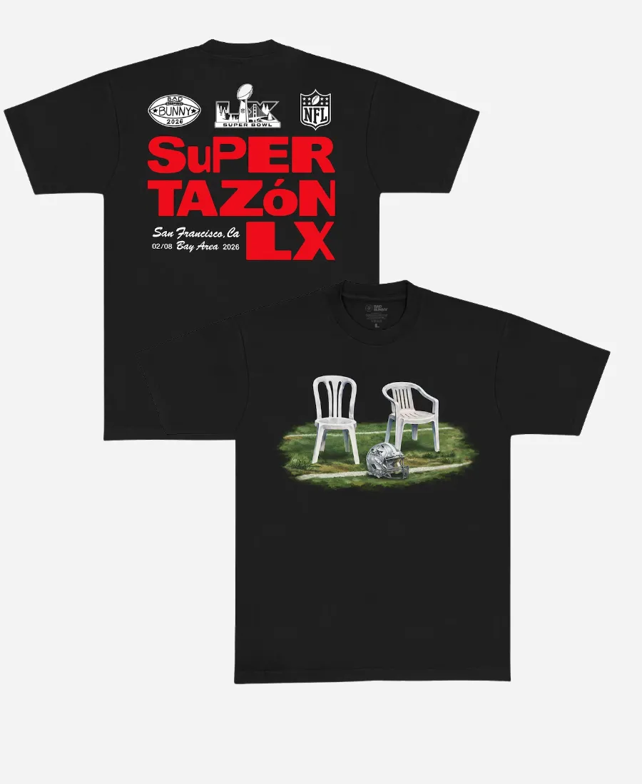 Bad Bunny x NFL Super Tazón Chairs T-Shirt