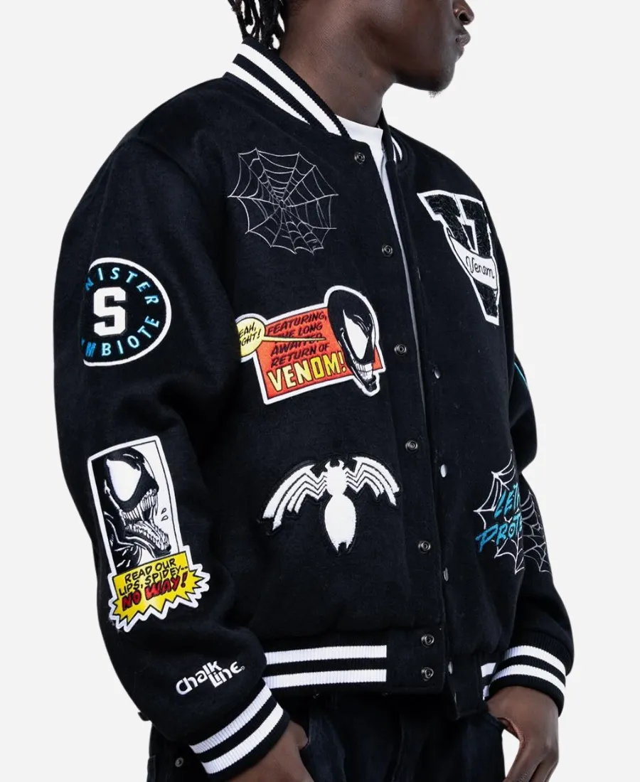 Venom Eddie Brock Varsity Jacket