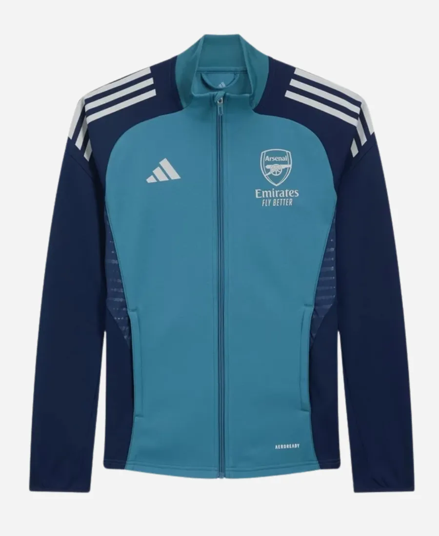 Arsenal Adidas 25/26 Track Blue Jacket